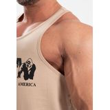 Gorilla Wear - Classic Tanktop - Lichtbruin - Organisch Katoen