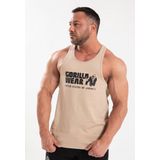Gorilla Wear - Classic Tanktop - Lichtbruin - Organisch Katoen