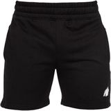 Gorilla Wear - Leon Sweat Shorts - Korte Trainingsbroek - Zwart - Biologisch Katoen en Gerecycled Polyester