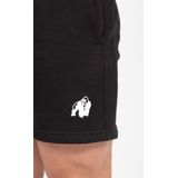 Gorilla Wear - Leon Sweat Shorts - Korte Trainingsbroek - Zwart - Biologisch Katoen en Gerecycled Polyester