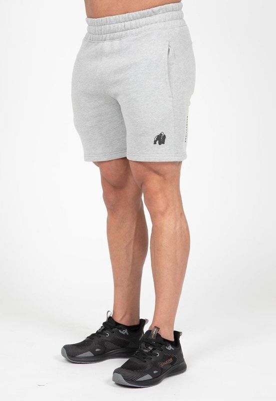 Gorilla Wear - Leon - Korte Trainingsbroek - Grijs
