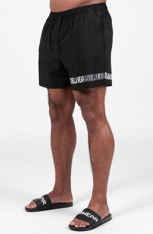 Gorilla Wear - Otis - Zwembroek - Zwart - Korte Broek