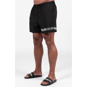 Gorilla Wear - Otis - Zwembroek - Zwart - Lichtgewicht Materiaal