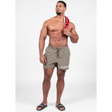 Gorilla Wear - Otis - Zwembroek - Legergroen - Korte Broek