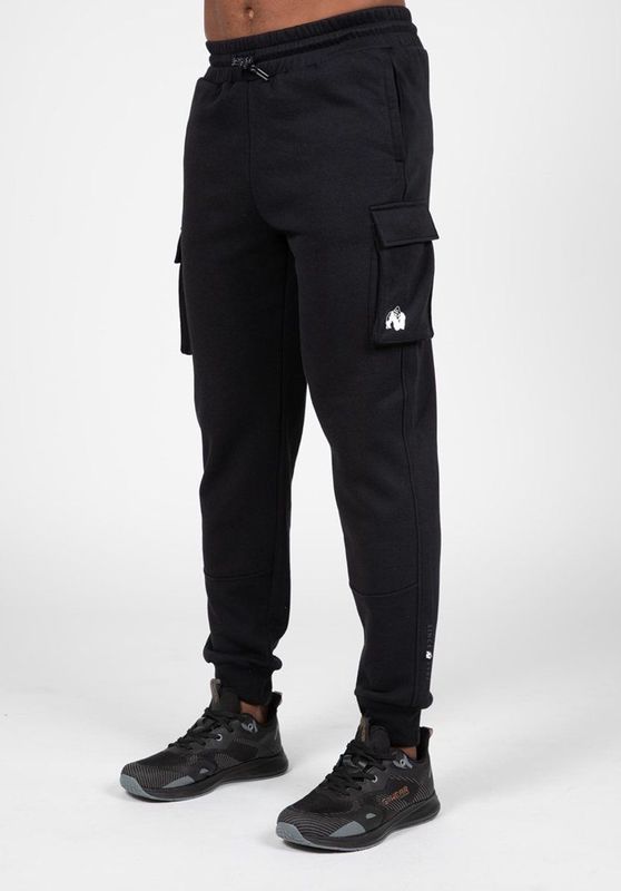 Gorilla Wear - Hudson Cargo - Joggingbroek - Zwart