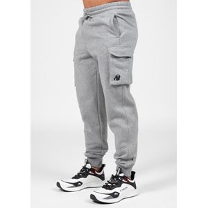 Gorilla Wear Hudson Cargo Joggingbroek - Grijs Melange - L
