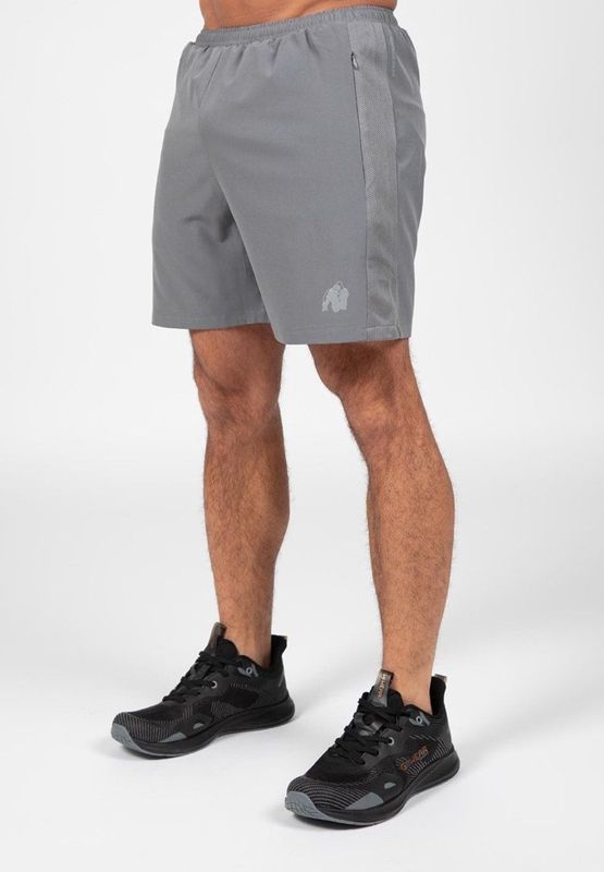 Gorilla Wear - Lubec - Korte Broeken - Antraciet - Gerecycled RPET