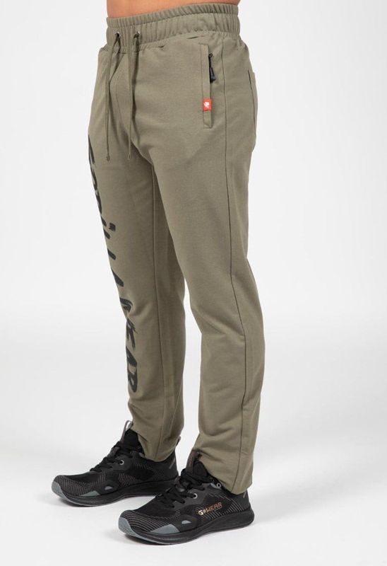 Gorilla Wear - Wilton - Sportbroek - Legergroen - Katoen/Polyester