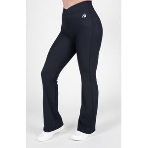 Carmen Flared Leggings - Black - M