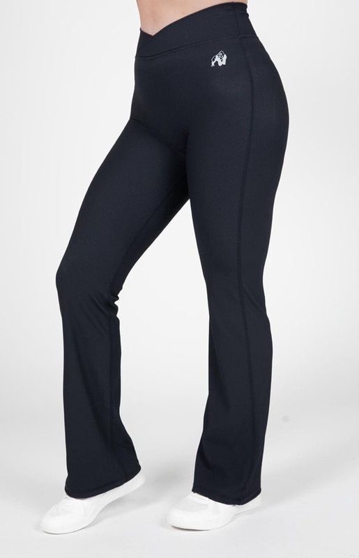 Gorilla Wear - Carmen Flared Legging - Zwart