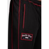 Gorilla Wear - Marlow - Korte Broeken - Zwart/Rood - Ademend Mesh Materiaal