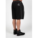 Gorilla Wear - Marlow Mesh Shorts - Trainingsbroek - Zwart/Grijs
