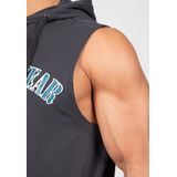 Gorilla Wear - Chico - Mouwloos T-shirt - Donkergrijs - Met Capuchon