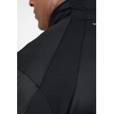 Gorilla Wear - Tennessee - Trainingsjas - Zwart - 100% Polyester, Mesh Panelen, Hoge Kraag