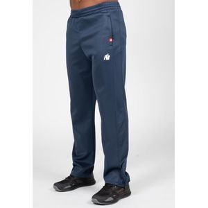 Gorilla Wear - Tennessee - Trainingsbroek - Marineblauw - 100% Polyester, Mesh Panelen, Ritszakken