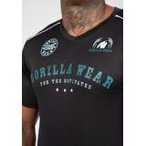 Gorilla Wear - Baltimore - T-shirt - Zwart - 100% Gerecycled Polyester