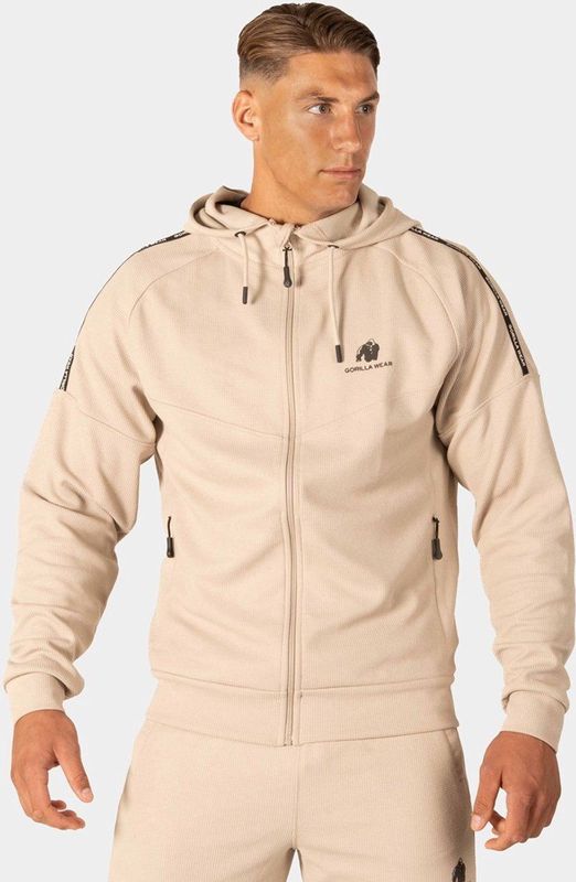 Gorilla Wear - Harvey - Trainingsjas - Beige