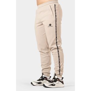Gorilla Wear - Harvey - Trainingsbroek - Beige - Tapered Fit