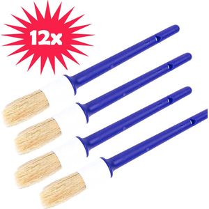 Wegwerpkwast - wegwerpkwasten maat 10 - 12 stuks! - Vd