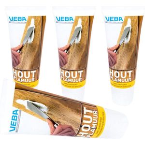 Houtplamuur 400GR 4 stuks - KD set