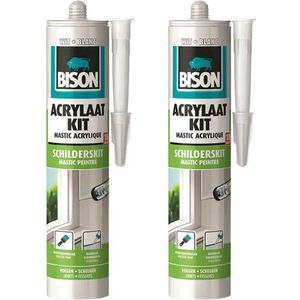 Bison Acrylaatkit wit - 2 stuks - KD set