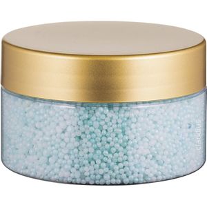 Badkaviaar Hamam - 200 gram - Transparante pot met Luxe gouden deksel - bad parels voor in bad