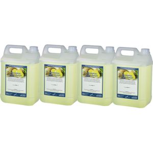 Claudius Douchegel Fresh Ginger 5 liter - set van 4 stuks - Showergel