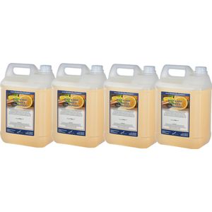 Body & Hair Sweet Orange & Cedarwood - 5 Liter - set van 4 stuks - 2 in 1 voor lichaam en haar.