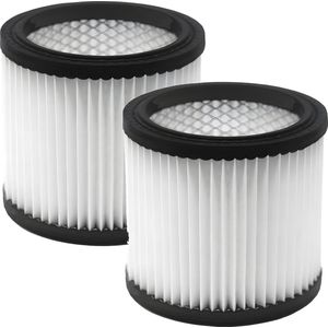 2x Filter geschikt voor Parkside & Einhell 20L, 25L, 30L, Lidl PNTF 23, PTS 250, PNTS 1250 / 1300 / 1400 / 1500, Rowenta Bully, Dymbo, AquaVac