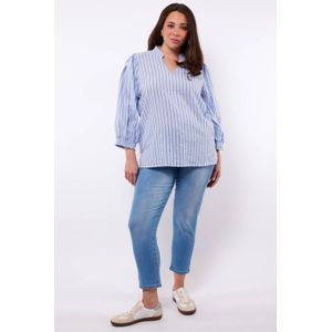 Exxcellent - High Waist Skinny Jeans - Light Blue Denim