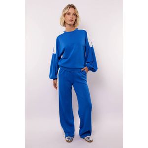 FLURESK - Mairen - Damesbroek - Blauw - Wide Leg - Regular Waist