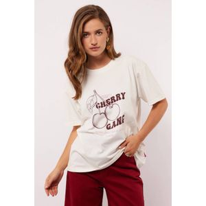 Cherry - T-shirt - Wit