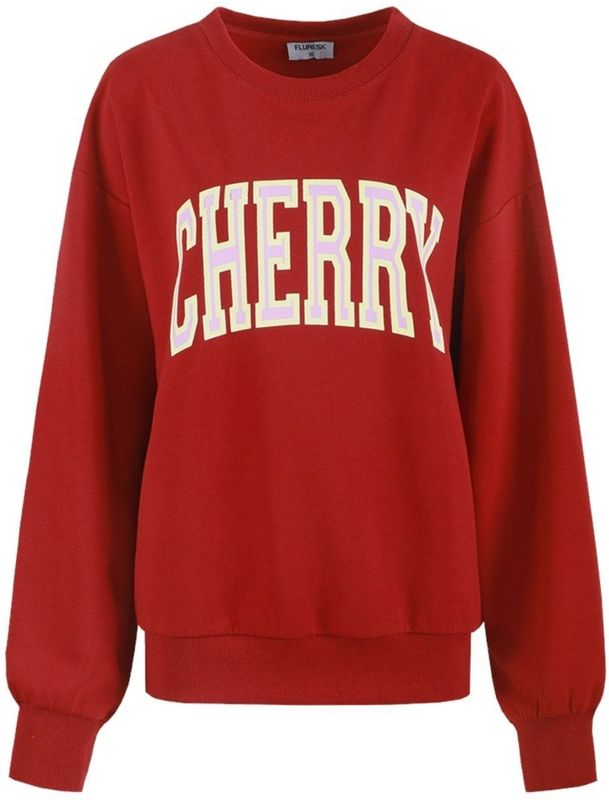 FLURESK sweater rood