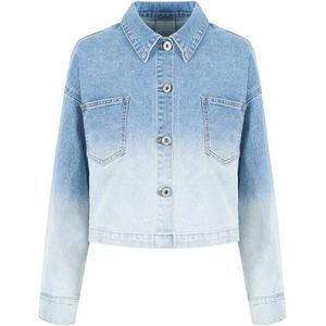 Fluresk - Marenna Jacket - Denim - Light Blue - Dames