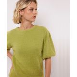 Fluresk - Moraine Knit Top - Gebreide Trui - Groen - Dames