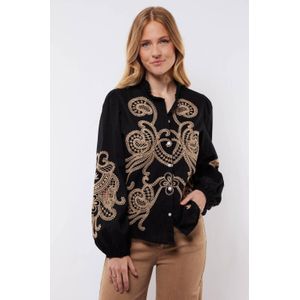 C&S The Label - Lisanne - Blouse - Zwart