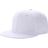 LGT JWLS Effen Hiphop Baseball Cap van Katoen - Wit