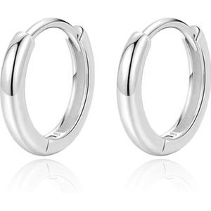 Elenza Sterling .925 Zilveren Oorringen-16mm