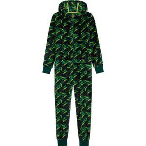 WE Fashion Jongens onesie met patroon