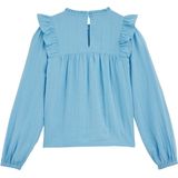 WE Fashion Meisjes blouse met ruches