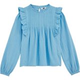 WE Fashion Meisjes blouse met ruches