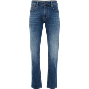 WE Fashion - Jeans - Jog Denim - Regular Fit - Knoop- en Ritssluiting