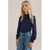 WE Fashion - Longsleeve - Stretchkatoen - Smockwerk Details