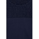 WE Fashion - Longsleeve - Stretchkatoen - Smockwerk Details