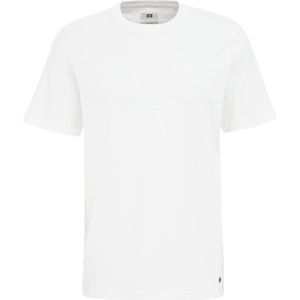 WE Fashion - T-shirt - Wit - 100% Lange Pima Katoenvezels