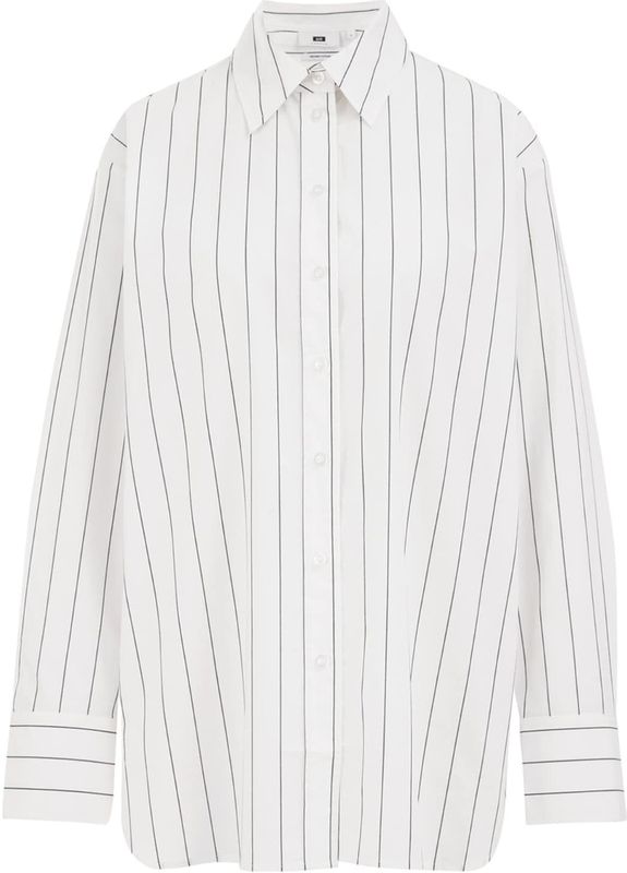 WE Studio - Dames Blouse - Wit - Biologisch Katoen