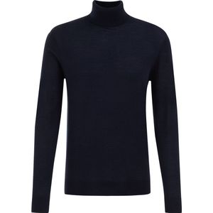 WE Fashion - Coltrui - Royal Navy - Merinowolmix - Lange Mouwen