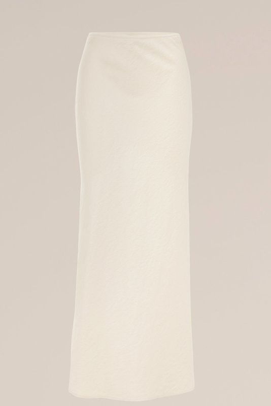 Strokenrok - Effen - Viscose - Normale Pasvorm