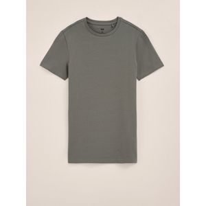 WE Fashion Jongens basic T-shirt met ronde hals