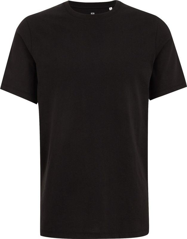 WE Fashion - Heren T-shirt - Zwart - 100% Katoen - Regular fit